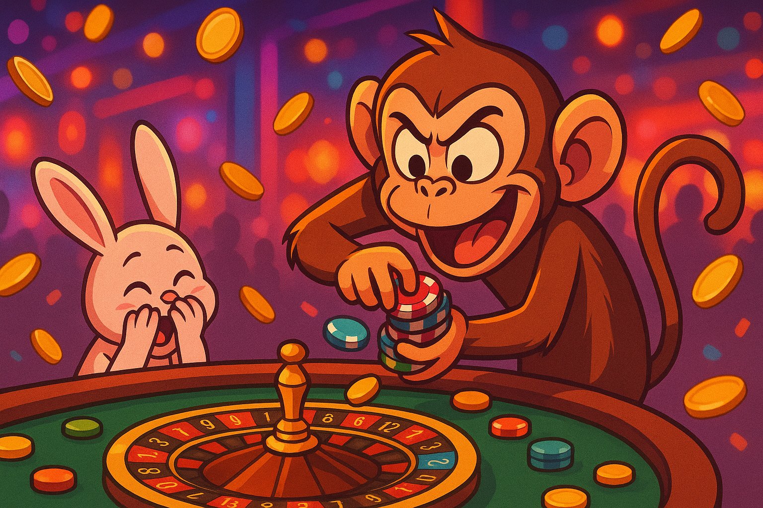 Layar notifikasi promosi reload di ponsel